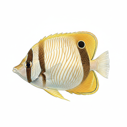 Threadfin Butterflyfish